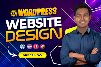 design or redesign wordpress website and business website using elementor pro