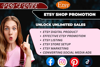 do etsy promotion, etsy SEO, promote etsy shop to boost etsy traffic and sales