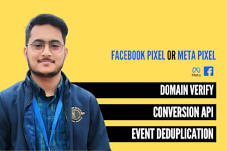 setup facebook pixel or meta pixel and conversion api
