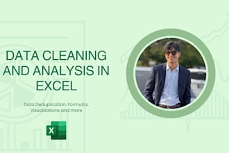 clean and analyze data in excel