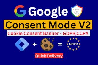 setup ccpa and gdpr cookie banner with google consent mode v2