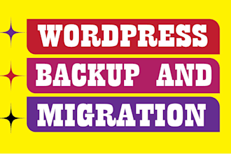 migrate your wordpress website with guaranteed data safety
