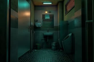 do  professional 3d interior lighting with a cinematic touch