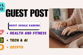 publish SEO blog posts on moz da 50 plus sites with dofollow backlinks