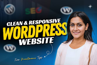 build SEO friendly wordpress websites, blogs, business sites landing page