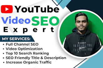 do professional youtube SEO services to boost ranking and organic growth