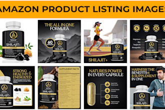 design amazon product listing images and photo editing