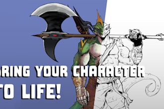 draw your rpg character for dungeons and dragons