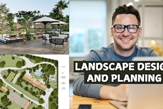 do front yard backyard architectural landscape design 2d site plan master plan