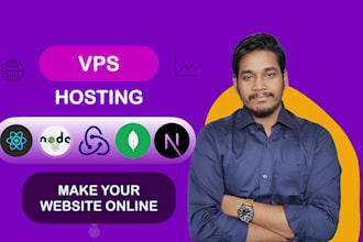 host your mern or nextjs website in vps, render, vercel, any