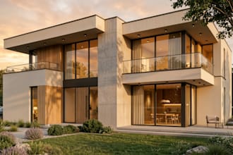 do 3d rendering, exterior, interior design, 3d model and architectural rendering