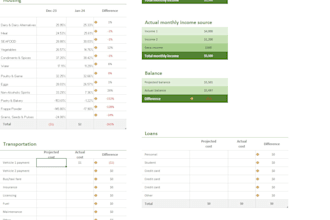 do accounting services , gap analysis , investment plan