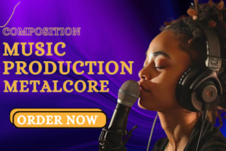 be your female songwriter in korean, vocalist, djent deathcore, metal core album