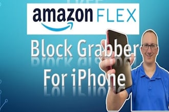 develop a bot grabber for amazon flex ios on iphone