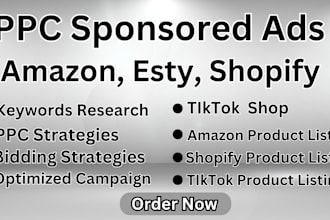 do professional product listing to boost sales PPC ads