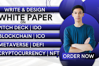 write cryptocurrency,blockchain,nft,ico,whitepaper business,forex trading blog