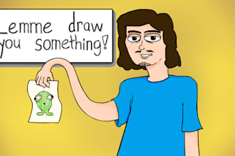 draw you a 2d art commission