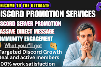 do discord server promotion, organic discord growth, discord advertising