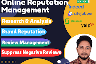 do online reputation management and build positive brand management