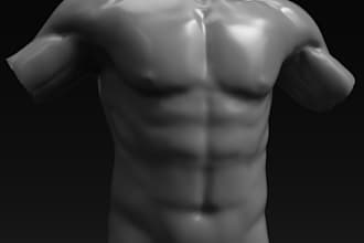 do 3d  character modelling character design sculpting