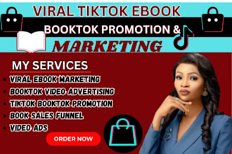 promote your book on booktok with influencer marketing, kindle book promotion
