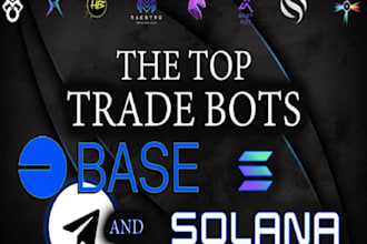 develop telegram volume bot holder bot copy trading bot on solana evm tron ton