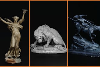 sculpt 3d model, toys, action figure, and statues in 2 days