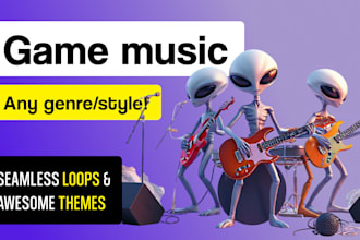 produce video game music for you