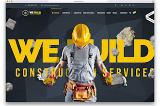 design handyman website construction website remodeling website plumbing website