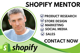 be your shopify mentor 7 figure shopify dropshipping store marketing coach