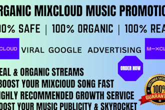 do best mixcloud music promotion using google ads campaign