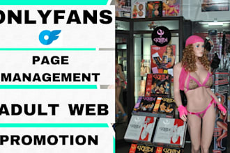 onlyfans page promotion, adult store, adult web promotion,