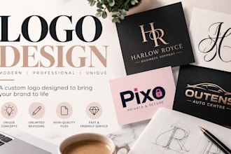 design a logo for start up business