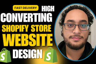 design shopify store or shopify website development shopify dropshiping store