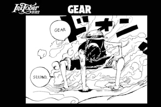make an ink illustration