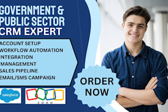 setup salesforce zoho creatio hubspot oracle neogov sap workday government crm