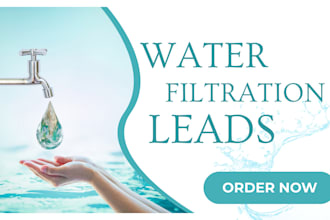 water filtration leads water treatment leads water damage water filtration leads