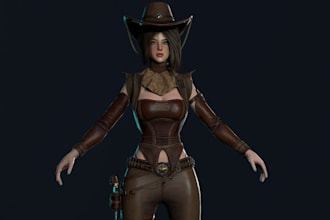 3d model,game ready lowpoly character,nsfw avatar,blendshape,ue5 human rig,arkit