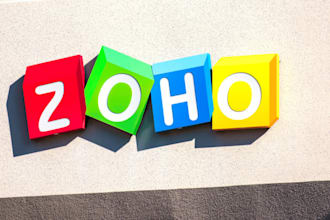 do any work in zoho crm zoho books and projects
