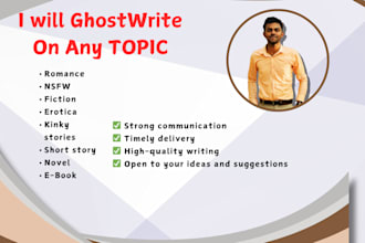 ghostwrite romance, nsfw, fiction, erotica, kinky stories, short stories