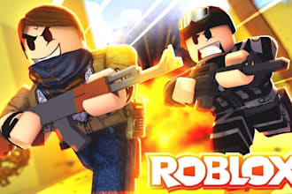 develop full battleground roblox game,fps,roblox simulator,obby roblox,rescript