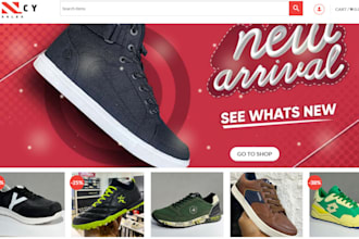 design sneaker shopify store kick footwear runners trainers footwear website