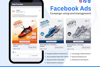 do leads or sales ads and carousel ads with ab testing