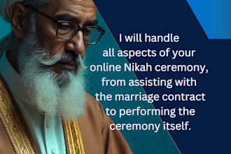 conduct online nikah and offer personalized prayers in mecca