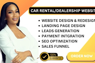 design car rental website car dealership car booking website car rental website