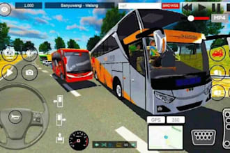 developer off road bus simulator game, car racing game, driving game, van game