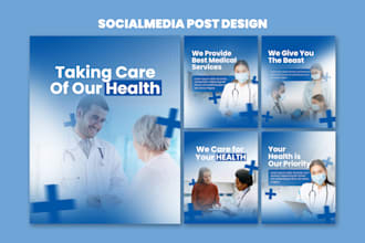 do professional instagram post ,story and facebook post design