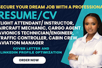 write an aviation manager, pilot, flight instructor, technician ats resume
