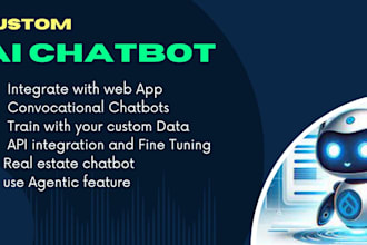 develop ai chatbots for mobile web apps website and any other software
