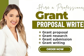 do grant research, apply for grants, grant proposals